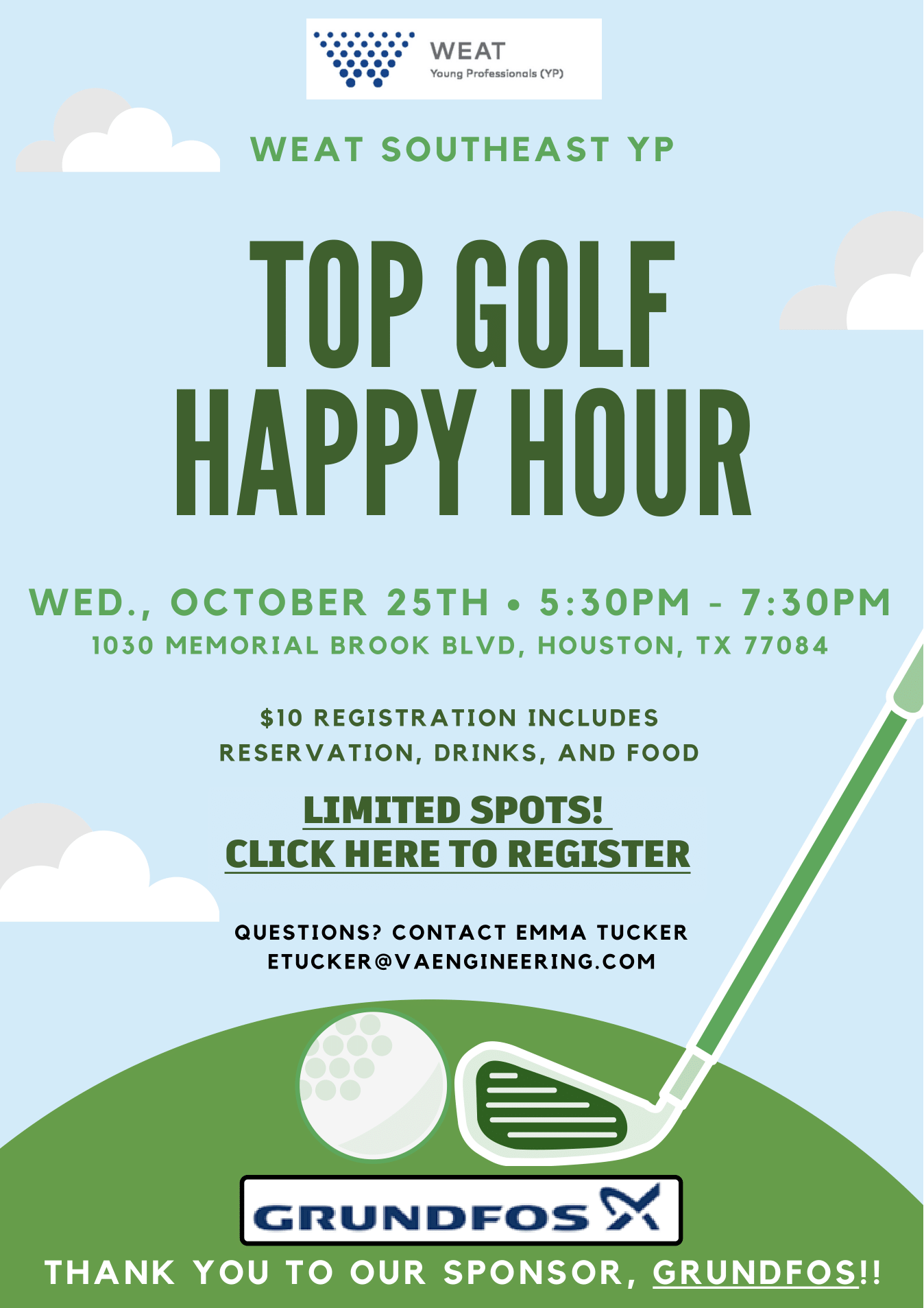 YP Happy Hour at Top Golf!