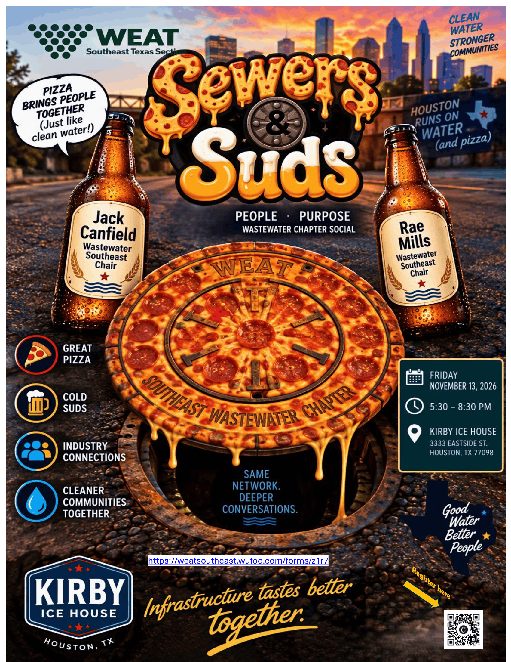 Sewers and Suds – Happy Hour